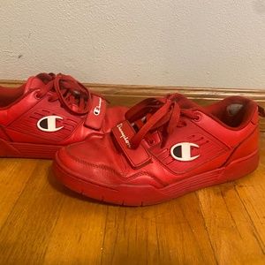 Red Champion Shoes Men- Size 11